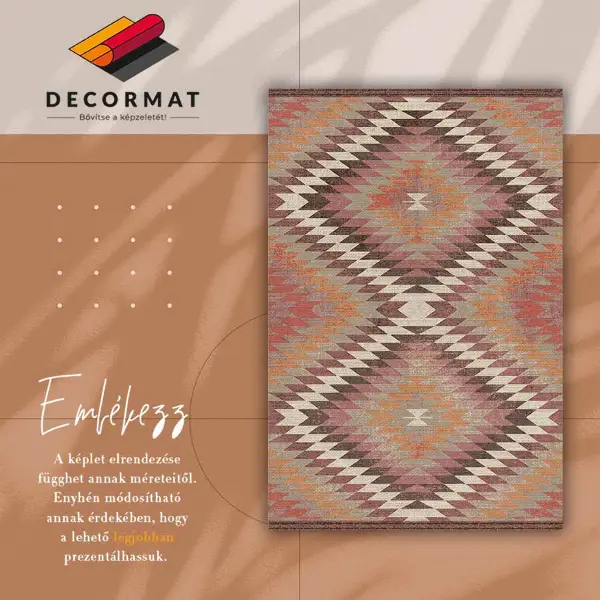 Tapis en vinyle Modèle de parallélogramme