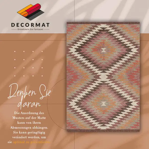 Tapis en vinyle Modèle de parallélogramme