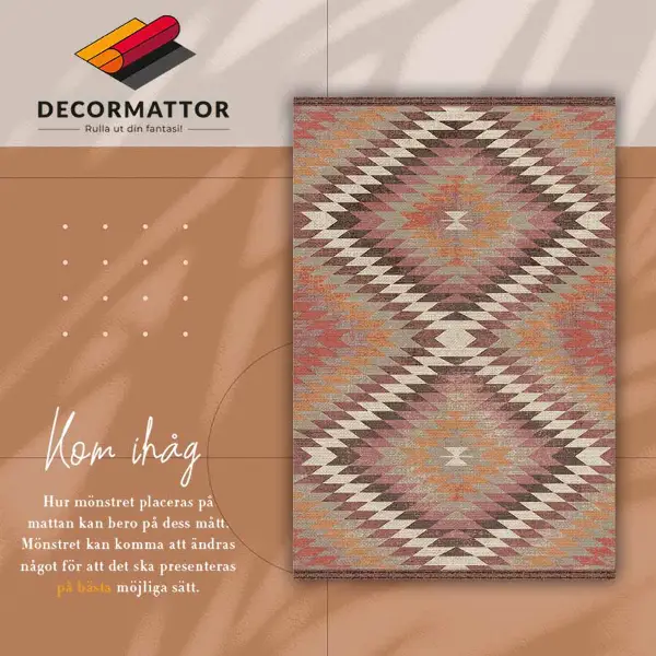 Tapis en vinyle Modèle de parallélogramme