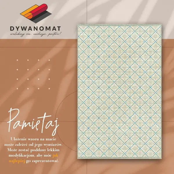 Tapis vinyl Lignes géométriques