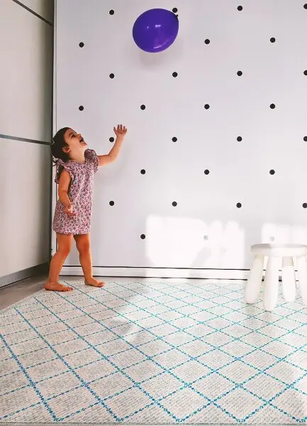 Tapis vinyl Lignes géométriques