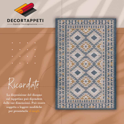 Tapis en vinyl Conception rétro