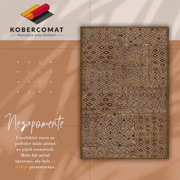 Tapis vinyle Modèle tribal