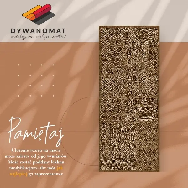 Tapis vinyle Modèle tribal