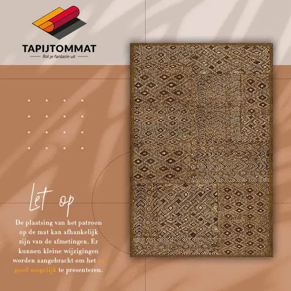 Tapis vinyle Modèle tribal