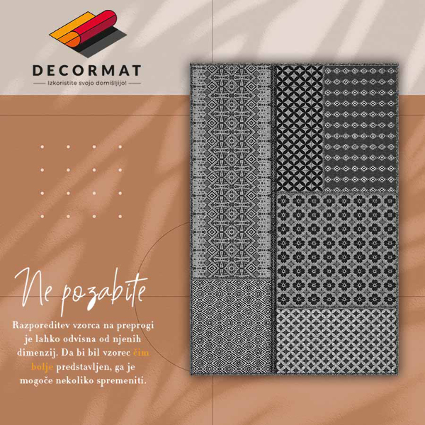 Tapis en vinyl Style Aztec