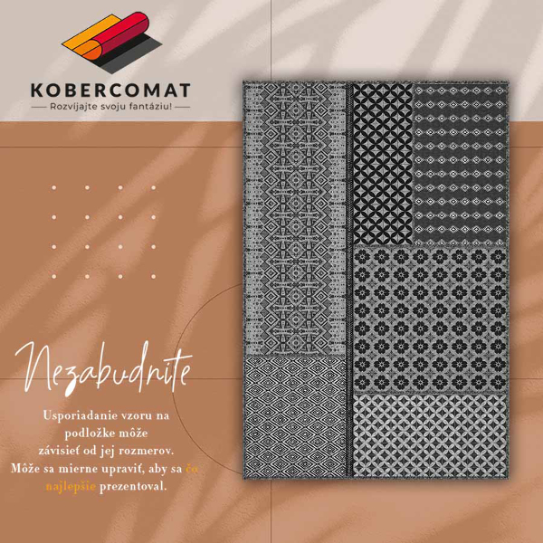 Tapis en vinyl Style Aztec