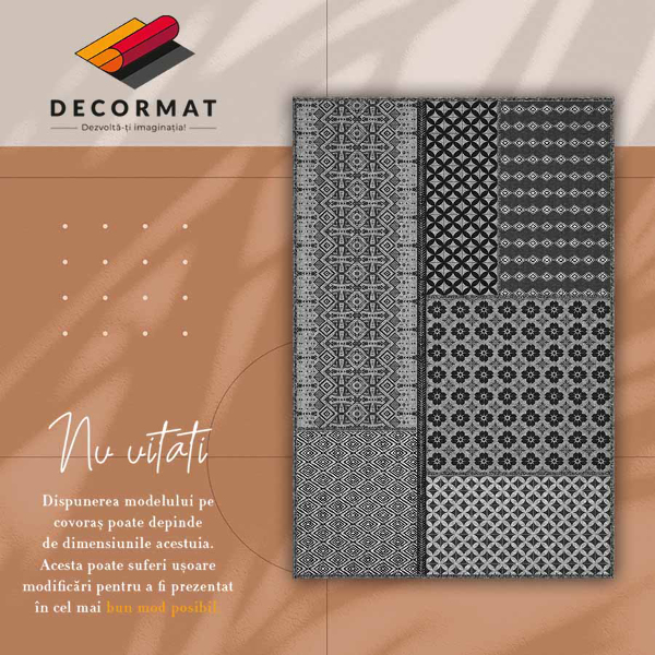 Tapis en vinyl Style Aztec