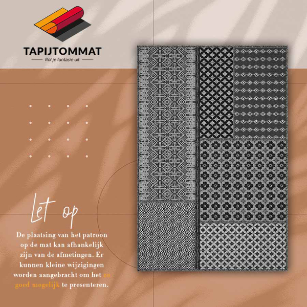 Tapis en vinyl Style Aztec