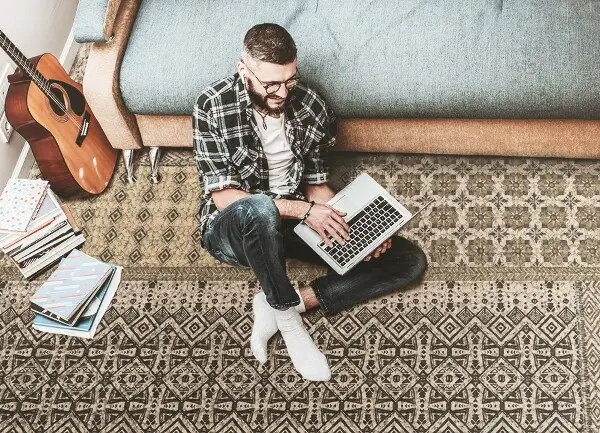 Tapis en vinyl Modèle aztèque