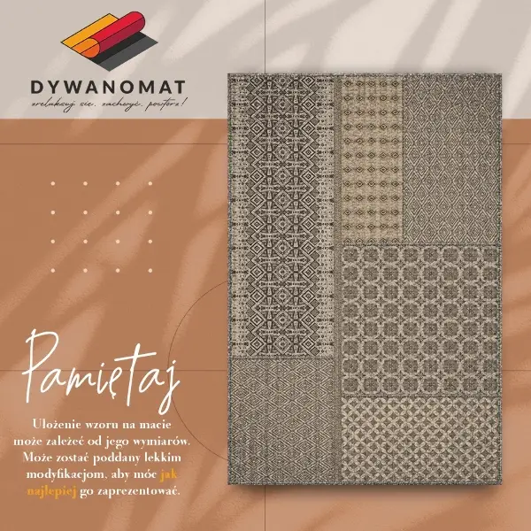 Tapis en vinyl Modèle aztèque
