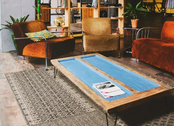 Tapis en vinyl Modèle aztèque