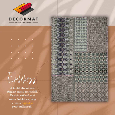 Tapis en vinyl Style Aztec