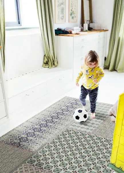 Tapis en vinyl Style Aztec