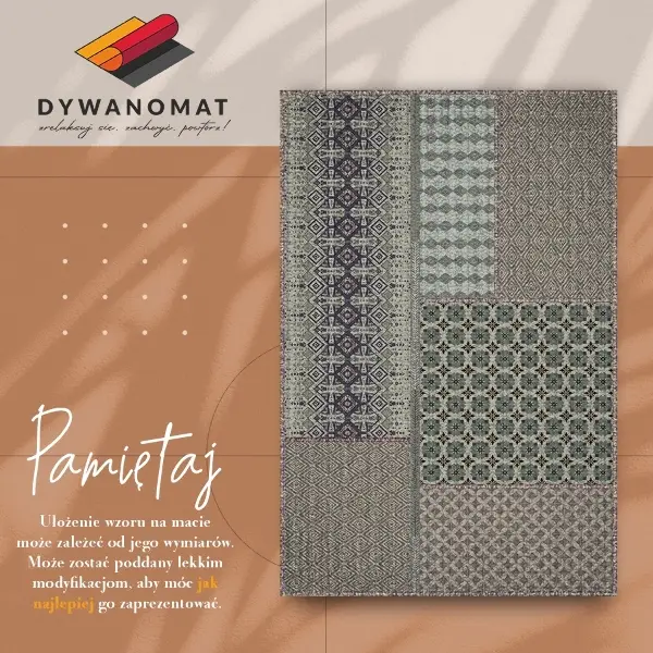Tapis en vinyl Style Aztec