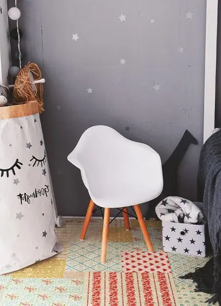 Tapis vinyl Patchwork