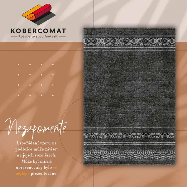Tapis vinyle Modèle africain