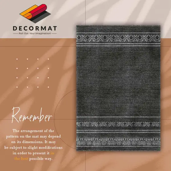 Tapis vinyle Modèle africain