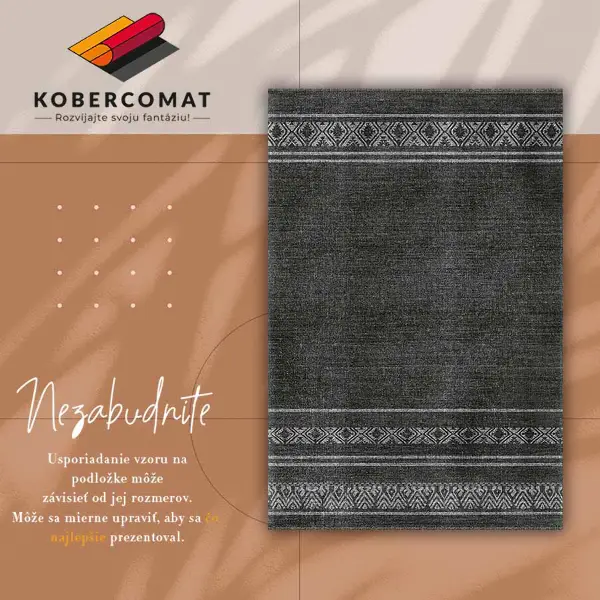 Tapis vinyle Modèle africain