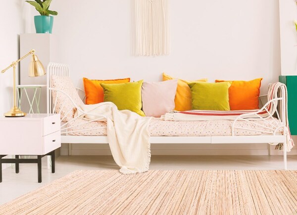 Tapis vinyle Paille