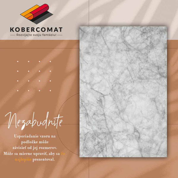 Tapis en vinyl Béton marbre