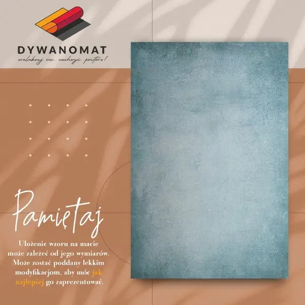 Tapis vinyle Béton bleu