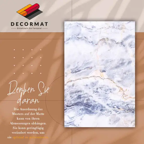Tapis vinyle Fissures en marbre