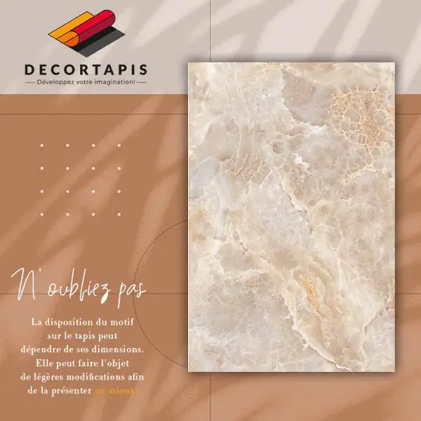 Tapis vinyle Marbre rouillé