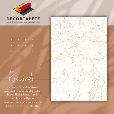 Tapis vinyle Motif de marbre écrasé