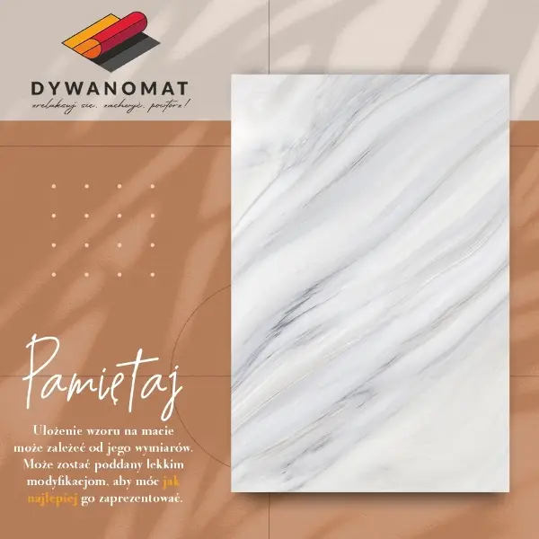 Tapis vinyl Pente en marbre d'hiver