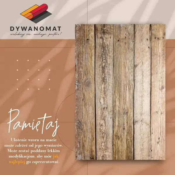 Tapis vinyl extérieur Planches