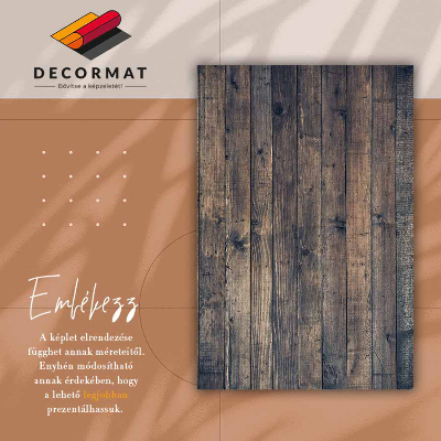 Tapis en vinyl Planches sombres