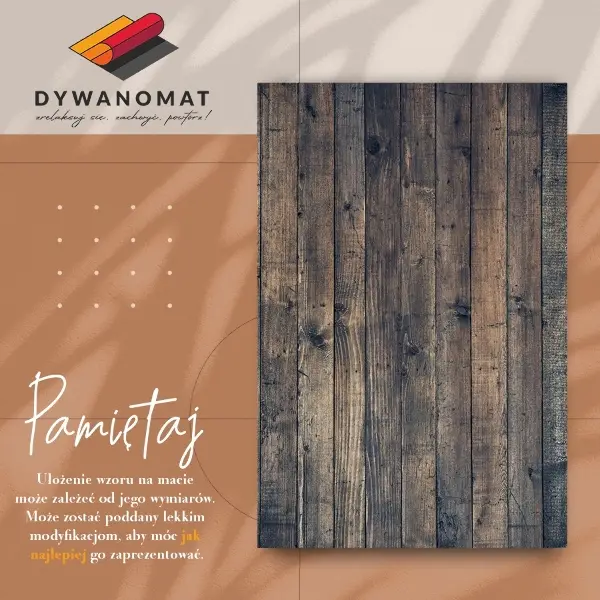 Tapis en vinyl Planches sombres