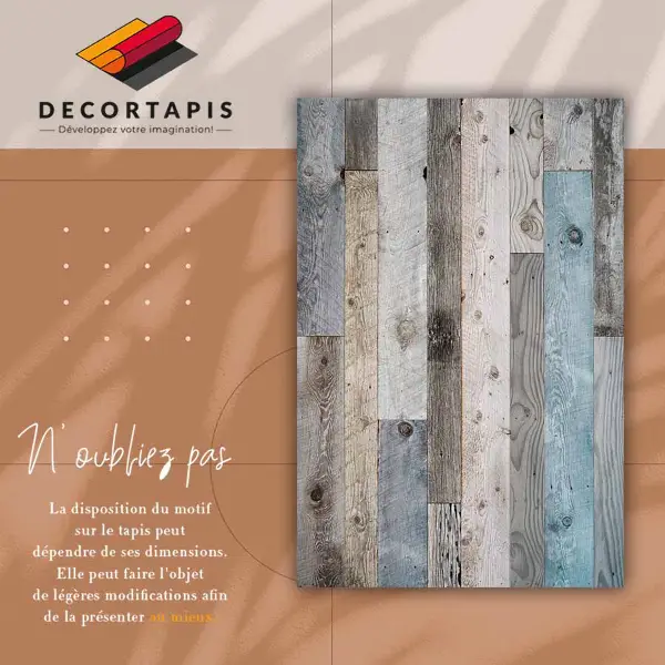 Tapis vinyle Vieux planches