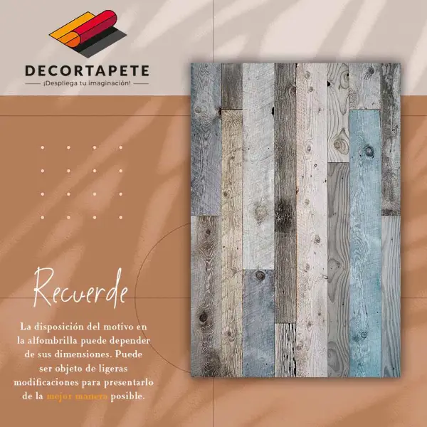 Tapis vinyle Vieux planches