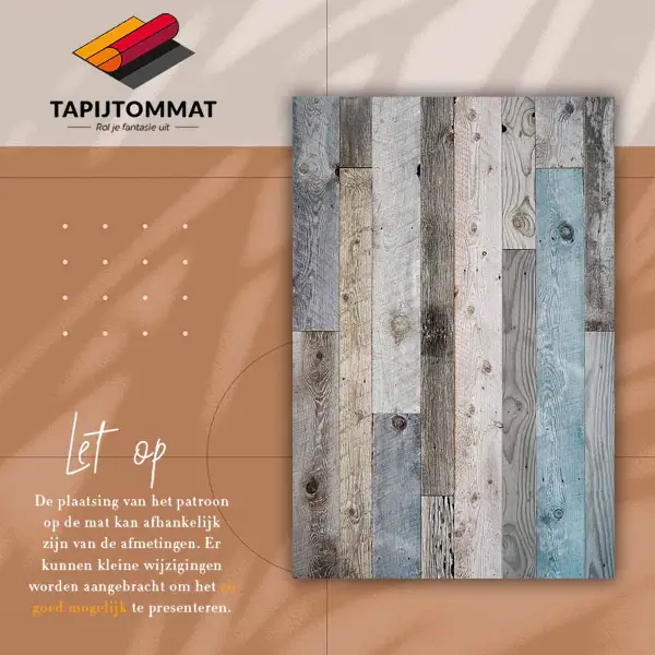 Tapis vinyle Vieux planches