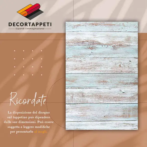 Tapis vinyle Planches rétro