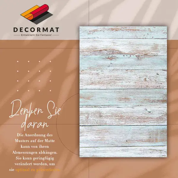 Tapis vinyle Planches rétro