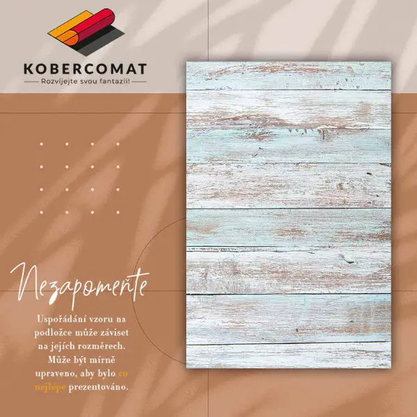 Tapis vinyle Planches rétro