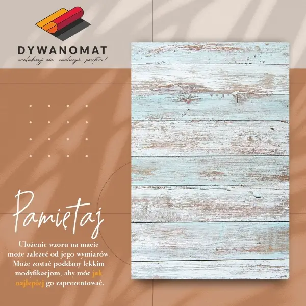 Tapis vinyle Planches rétro