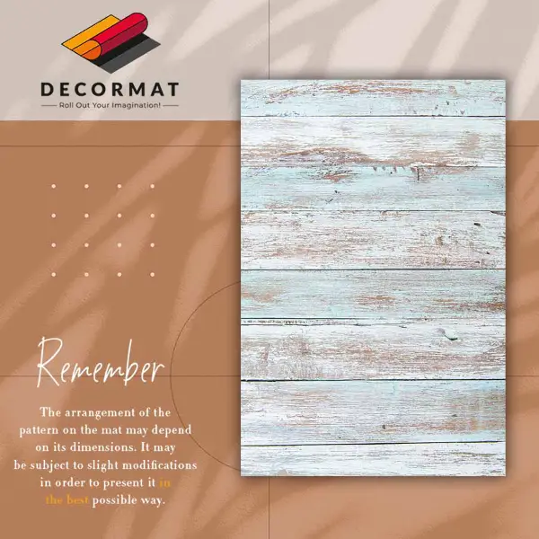 Tapis vinyle Planches rétro