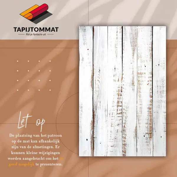 Tapis vinyle Bois rustique