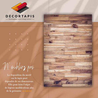 Tapis vinyl Motif de planche