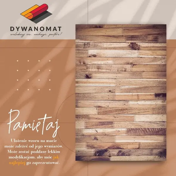 Tapis vinyl Motif de planche