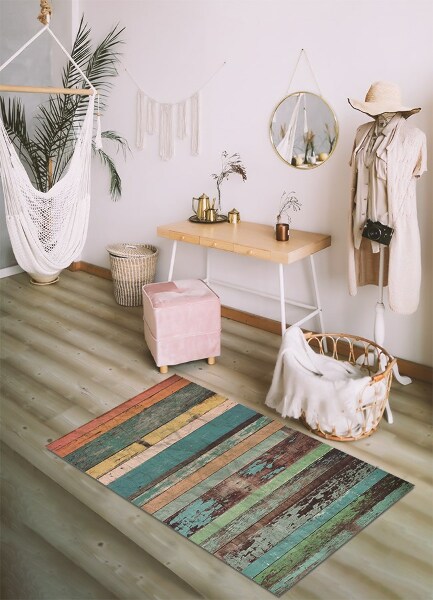 Tapis vinyle Planches colorées