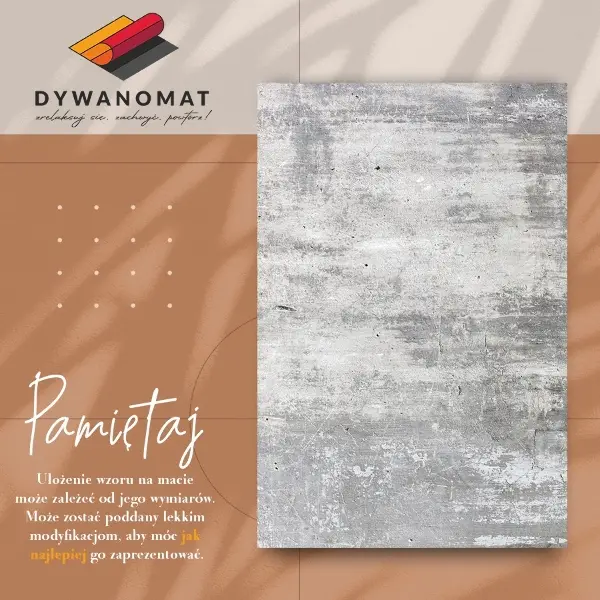 Tapis vinyle A commencé concret