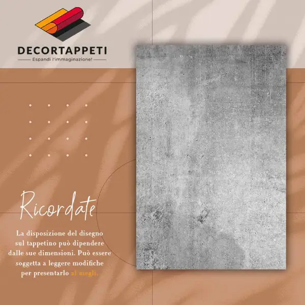 Tapis vinyle Béton gris
