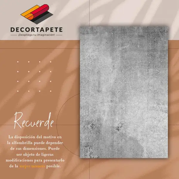Tapis vinyle Béton gris