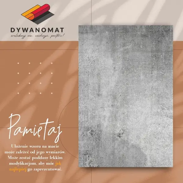 Tapis vinyle Béton gris