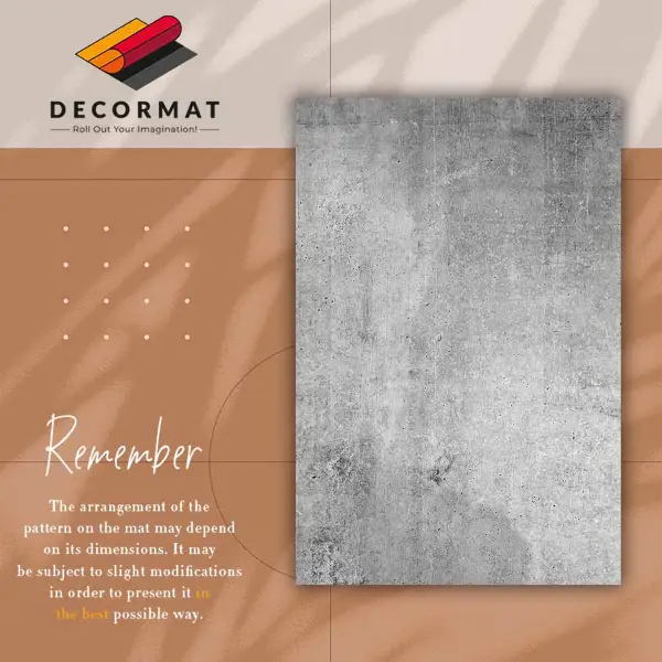 Tapis vinyle Béton gris